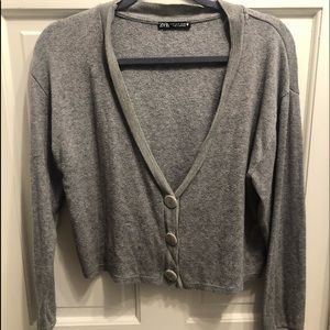 Zara button up cardigan